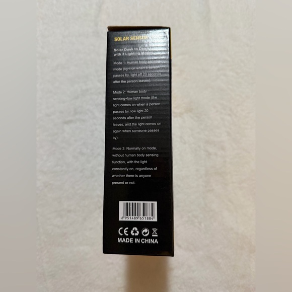 Solar Sensor Light with LED 3 Modes - Picture 6 of 8